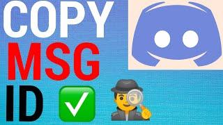 How To Copy Discord Message IDs