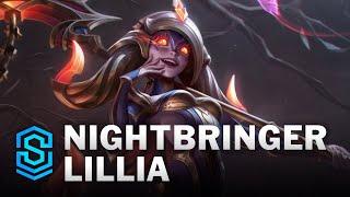 Nightbringer Lillia Skin Spotlight - League of Legends