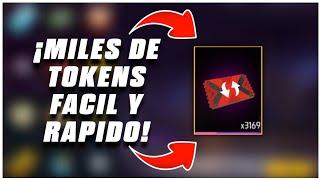 TRUCO SECRETO COMO CONSEGUIR MUCHOS TOKENS DE INTERCAMBIO EN FREE FIRE