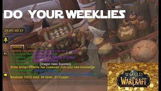 Do Your Weekly Quests- World of Warcraft Dragonflight