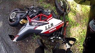 Ducati Hypermotard SP Crash