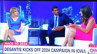 Alisyn Camerota & Alayna Treene New Hot Leg Duo on CNN Tonight!