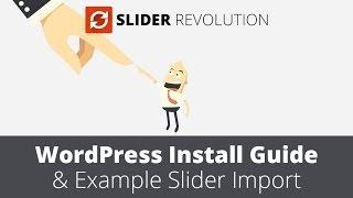 Slider Revolution 4.0 WordPress Plugin Installation Guide