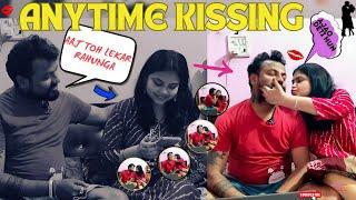 KISSING PRANK WITH WIFE  | KAVI GETS ROMANTIC  | PRANK ON WIFE  | MAHESH BISWAL |