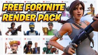  FREE KYZZ FORTNITE RENDER PACK (Google drive/ Updated)