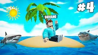 SURVIVING 100 DAYS ON A DESERTED ISLAND IN ROBLOX