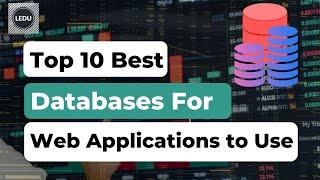 Top 10 Best Databases For Web Applications To Use | #webapp #database #programming