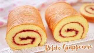 ROTOLO GIAPPONESE Alto e Sofficissimo - Ricetta Facile - Roll Cake
