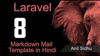 Laravel 8 - 7 tutorial - Markdown Mail Template