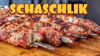 RUSSISCHES SCHASCHLIK VOM GRILL - deutsches BBQ-Video - 0815BBQ