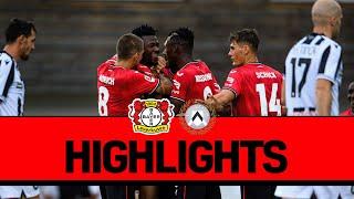 2:1 – Tapsoba und Paulinho treffen | Bayer 04 Leverkusen  Udinese Calcio | Testspiel | Highlights