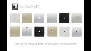 Trendi Switch Designer Light Switches & Sockets flawless screwless finish - be Defined by Design