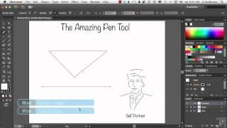 Adobe Illustrator CS6 Tutorial | Pen Tool Basics | InfiniteSkills