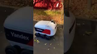 Yandex A-105 Delivery Robot car #artificialintelligence #robots #technology #innovation #education