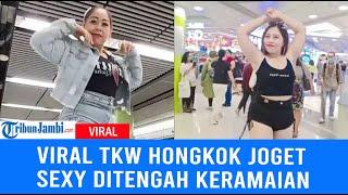 Viral TKW Hongkong Asal Subang Joget Ditengah Keramaian