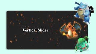 Build a Smooth Vertical Slider | HTML, CSS & Vanilla JS Tutorial