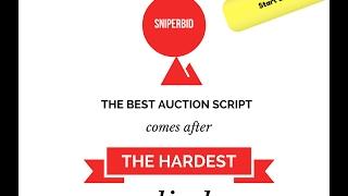 Start Your Auction Business Website With Risk-Free Automation Script - Sniperbid