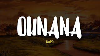 Kapo – Ohnana (Letra)