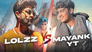 @LoLzZzGaming vs @MAYANKYT | CONQUEROR LOBBY FIGHT BGMI