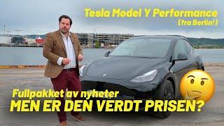 Tesla Model Y Performance: Dette er endringene