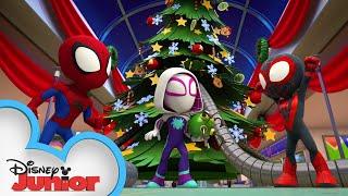 A Very Spidey Christmas | Marvel’s Spidey and his Amazing Friends | @disneyjunior