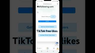 TikTok free followers TikTok free likes 2024