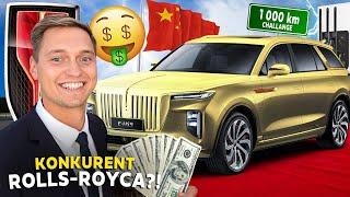 PRZEJECHAŁEM 1000 km LUKSUSOWYM CHIŃSKIM HONGQI E-HS9  Nigdy nie miałem takiego zużycia energii…