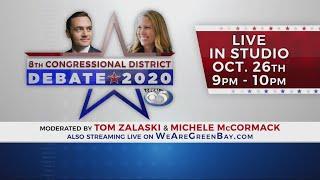 WFRV Local 5 to host exclusive, live primetime debate in race for Wisconsin’s 8th Congressional Dist