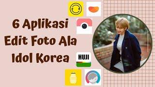 6 APLIKASI EDIT FOTO ALA IDOL KOREA
