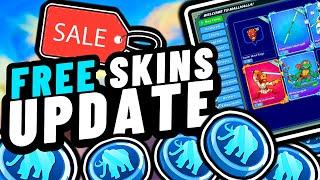 The FREE Skins Update Is Here!! (Kinda?)