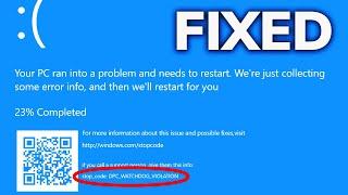 Fix: DPC_WATCHDOG_VIOLATION BSOD after Updating the NVIDIA GPU Driver