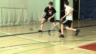 How To Zorro Past a Defender in Floorball By: Max Melnychenko