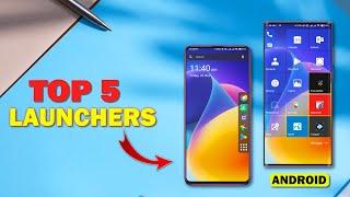 Top 5 Android Launchers You MUST Try in 2024!  Customization, Speed & Unique Features