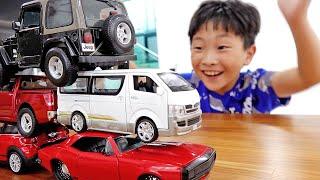 예준이의 자동차 장난감 개봉놀이 게임 플레이 트럭놀이 Car Toys Play with Game Play