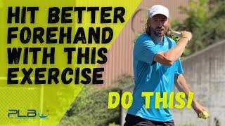 How to Hit Better Forehand with This Little Exercise I JM Tennis - Pros Tennis Lessons