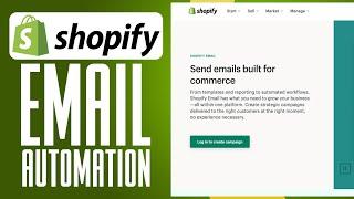 Shopify Email Automation Tutorial 2024 | How To Set Up Automated Emails Shopify