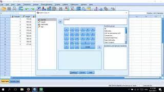 Selecting cases and filtering data in SPSS