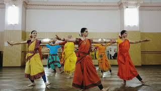 NATTA ADAVU PRACTICE | BHARATANATYAM IN UKRAINE #bharatanatyam #ukraine