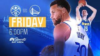 WARRIORS vs NUGGETS on NBC SPORTS BAY AREA: Tune-In SPOT