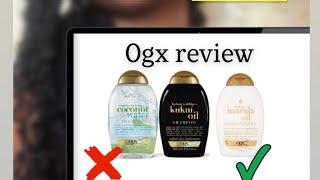 OGX SHAMPOO REVIEW | CURLY HAIR