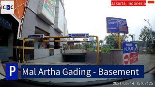 Mal Artha Gading - Tempat Parkir Basement / Basement Car Park