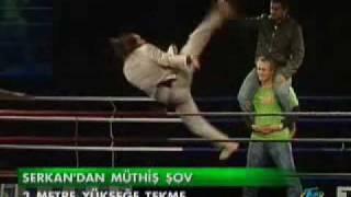 serkan yılmaz 3 meters highkick!!!