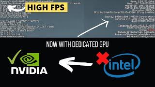 Use Dedicated GPU in Minecraft | 100% Working (MUCH HIGHER FPS!)