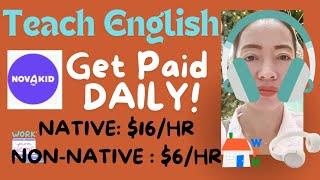 Get PAID DAILY To Teach English Online: Earn Up To $16/HR