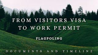 MY SPOUSE'S APPLICATION (VV TO SOWP).. FROM A VISITOR'S VISA TO A WORK PERMIT (THROUGH FLAGPOLING)️