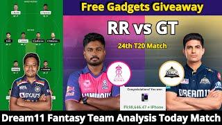 RR vs GT Dream11 Prediction ,rr vs gt Dream11 ,rr vs gt Dream11 Prediction Today