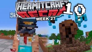 They purged the shops! - Hermitcraft RECAP  - s10 Week 27