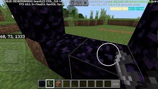 cara membuat portal di minecraft