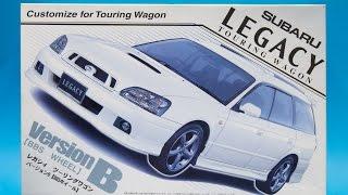 Fujimi 1/24 Subaru Legacy Touring Wagon Model Kit Review