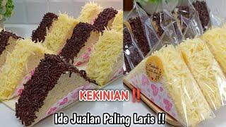 SUPER DUPER LARIS BANGET‼️IDE JUALAN DARI ROTI TAWAR DAN KEJU RASANYA MANTUL